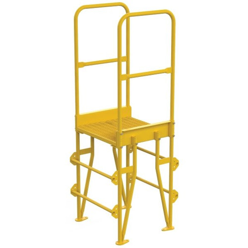 Vestil Steel 3-Step Vertical Crossover Ladder 8"