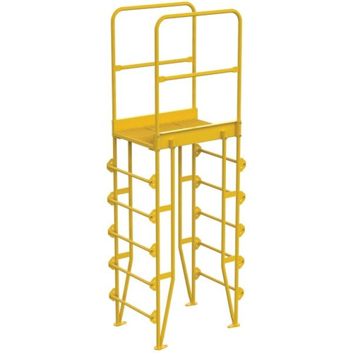 Vestil Steel 6-Step Vertical Crossover Ladder 20"