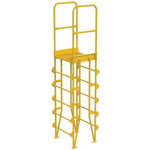 Vestil Steel 6-Step Vertical Crossover Ladder 8"