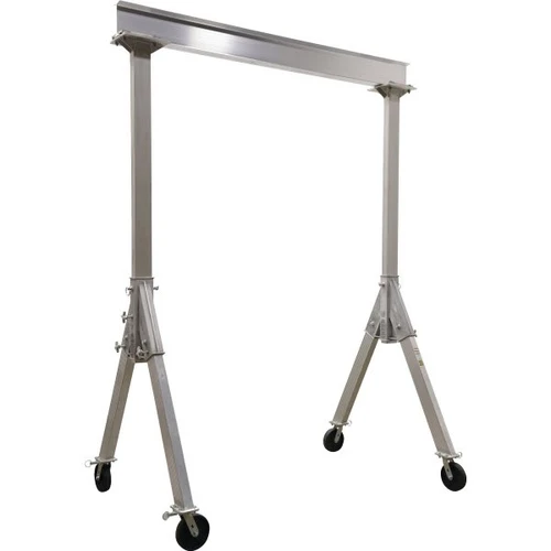 Vestil 4000 Lb Capacity Blue Fixed Aluminum Gantry Crane 8'
