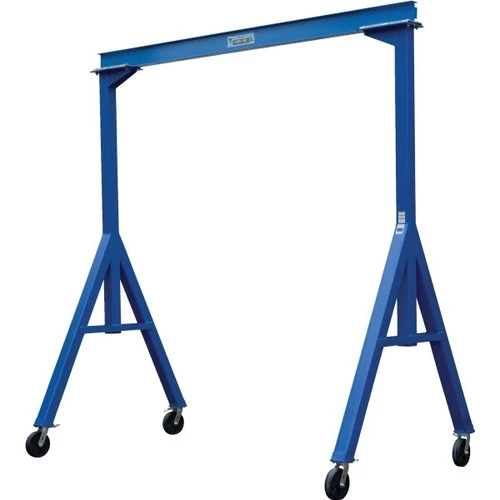 Vestil 4000 Lb Capacity Blue Steel Fixed Height Gantry Crane 10'