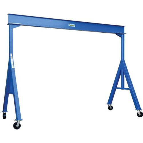 Vestil 8000 Lb Capacity Blue Steel Fixed Height Gantry Crane 10'