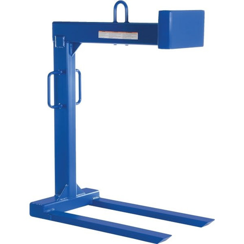 Vestil 2000 Lb Capacity Blue Fork Pallet Lifter 48"