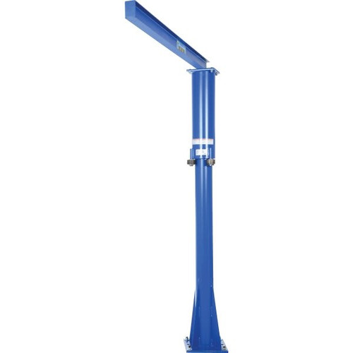 Vestil 300 Lb Capacity Blue Floor Mounted Jib Crane JIB-FM-3