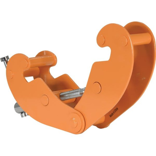 Vestil 1000 Lb Capacity Steel Horizontal Lift Style Beam Clamp 2.50 To 8.50" W