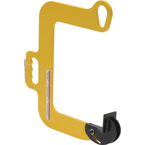 Vestil 1000 Lb Capacity Yellow Steel Overhead Coil Hook 12" W