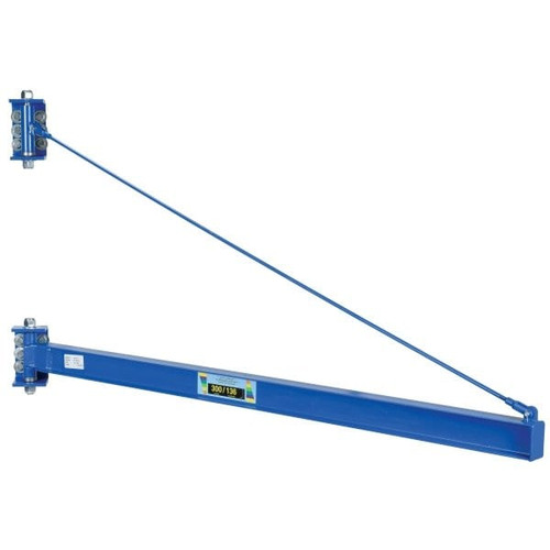Vestil 300 Lb Capacity Blue Wall-Mounted Tie Rod Jib Crane