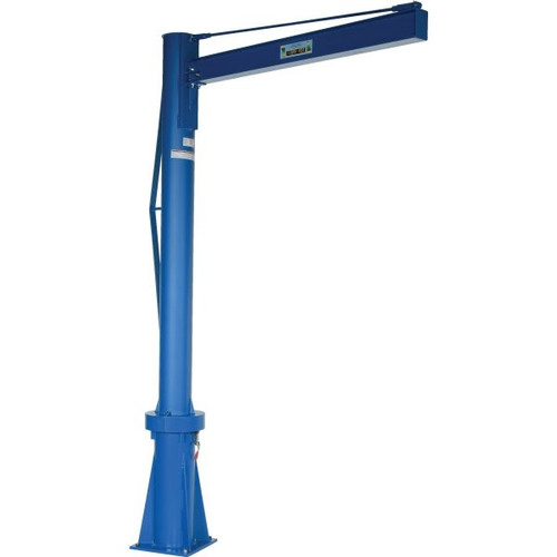 Vestil 1000 Lb Capacity Blue Multi-Station Transportable Jib Crane 6' X 10'