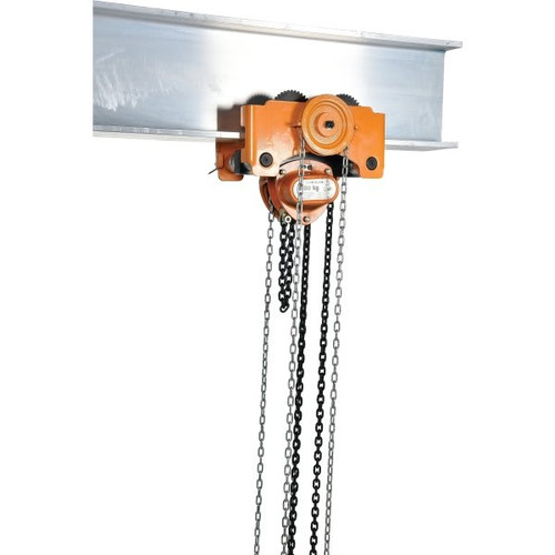 Vestil 6000 Lb Capacity Low Headroom Combination Chain Hoist And Trolley Gear
