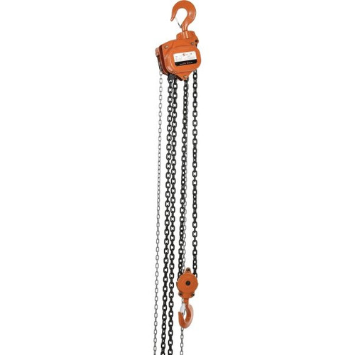 Vestil 10000 Lb Capacity Professional Hand Chain Hoist 15'