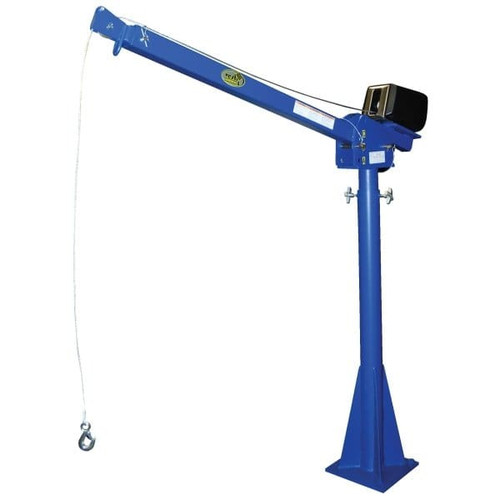 Vestil 2000 Lb Capacity 12 Volt Ac Power Lift Jib Crane