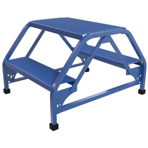 Vestil Perforated 2-Step Double Sided Ladder 32.06 X 26.06"
