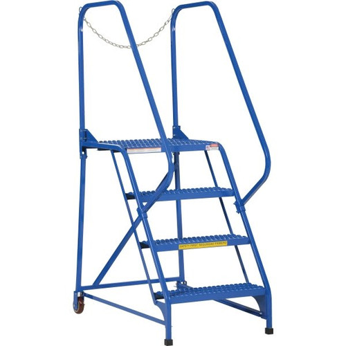 Vestil Grip Strut 4-Step Maintenance Ladder 43.63"