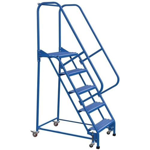 Vestil Grip Strut 5-Step Portable Warehouse Ladder 47.31 X 27.63"