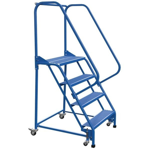 Vestil Perforated 4-Step Portable Warehouse Ladder 40.44 X 34.31"
