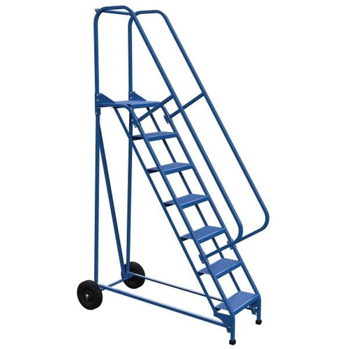 Vestil 58° Perforated 7-Step Roll-A-Fold Ladder 60.63 X 28"