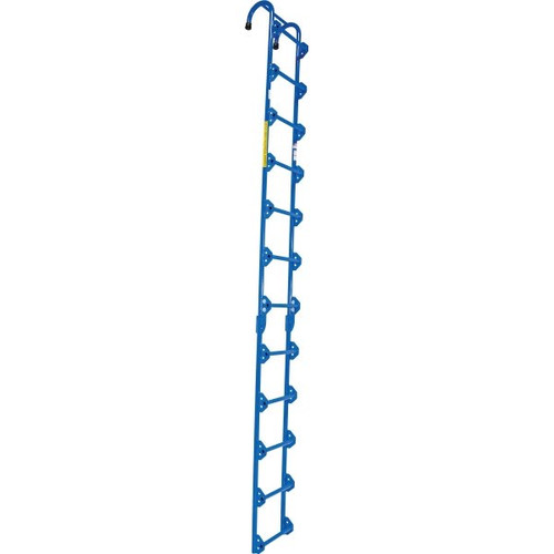 Vestil Blue Finish Tank Access Ladder 12.38 X 14 X 144"