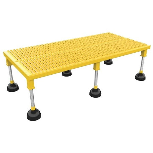 Vestil High Serrated Portable Adjustable Height Worker Stand 51 X 24.19"
