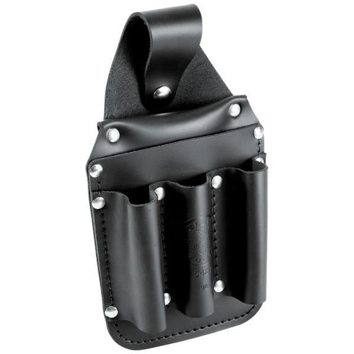 Klein Tools Leather Back Pocket Tool Pouch Black