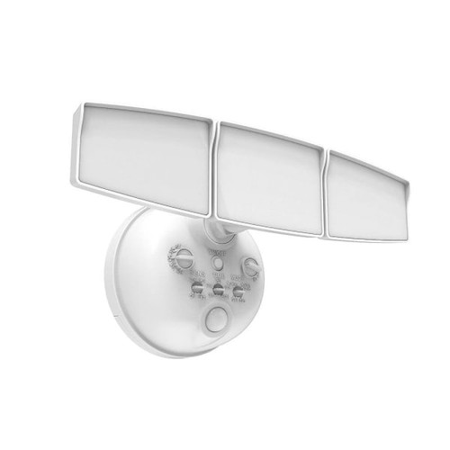 Cooper Lighting Next Gen Battery-Powered LED Security Floodlight 3 Head W/ SEC3HSBATMWH