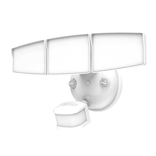 Cooper Lighting Next Gen Hardwired LED Security Floodlight 3 Head W/ Motion SEC3HSHWMWH