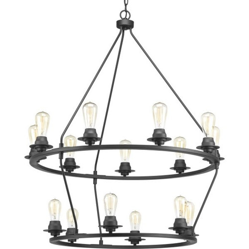 Progress Lighting Debut 15-Light Indoor Chandelier (Glass) P400017-143
