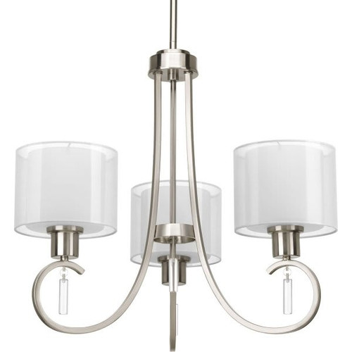 Progress Lighting Invite 3-Light Indoor Chandelier (Mylar) P4695-09