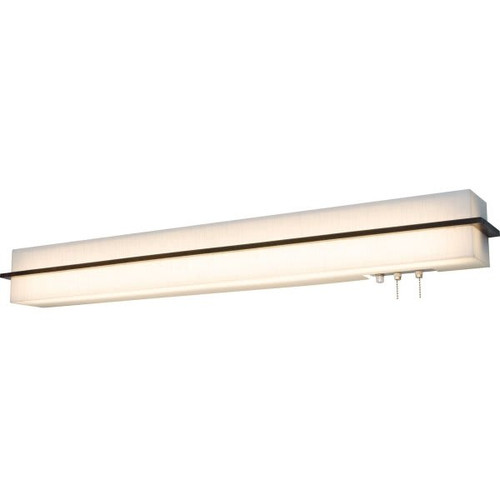 AFX Apex 50 In. LED Overbed Fixture Jute/Espresso, 3000k
