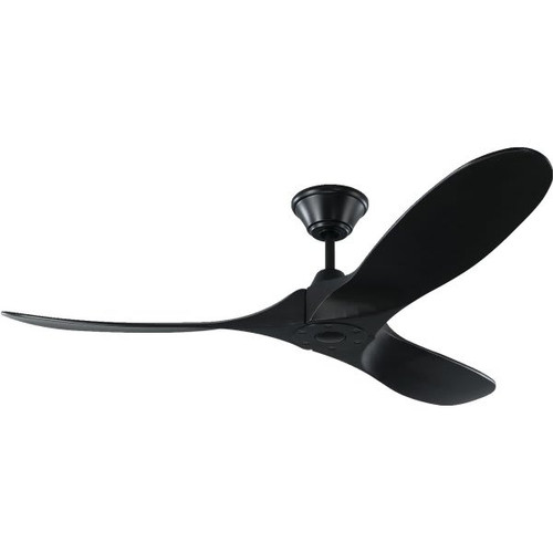 Generation Lighting Maverick Ll 52 In Ceiling Fan W/ Remote Control (Black)