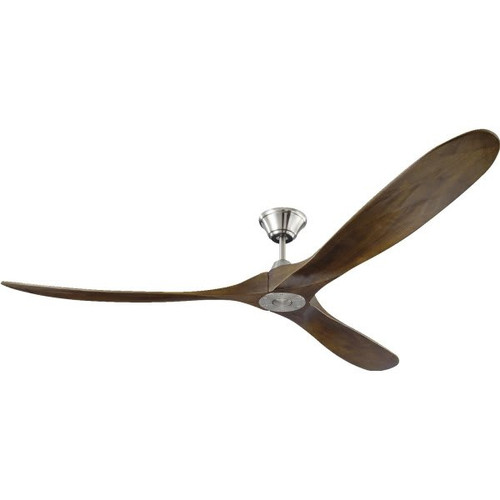 Generation Lighting Maverick Max 70 In Ceiling Fan (Brushed Steel)