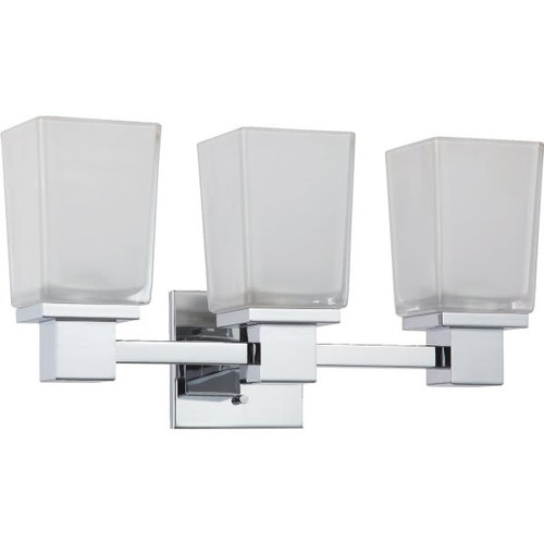 Nuvo Lighting Parker 18.75 In. 3-Light Incandescent Bath Vanity Fixture