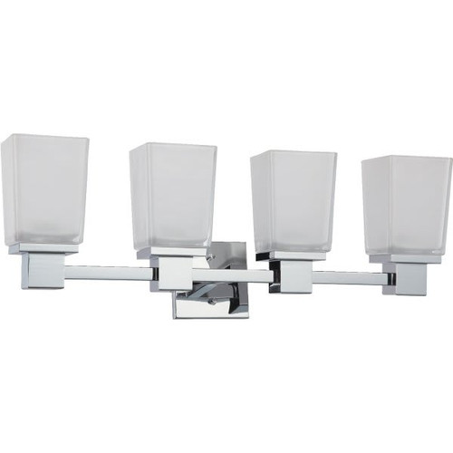 Nuvo Lighting Parker 26 In. 4-Light Incandescent Bath Vanity Fixture