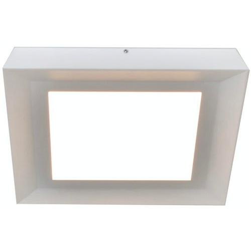 AFX Zurich 15 In. LED Flush Mount Satin Nickel 120v, 3000k