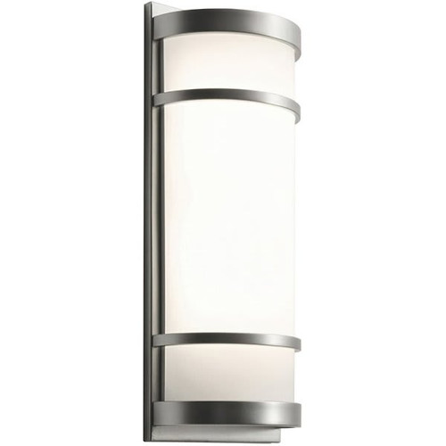 AFX Brio 18 In. LED Wall Sconce Satin Nickel 120-277v, 30/35/40k