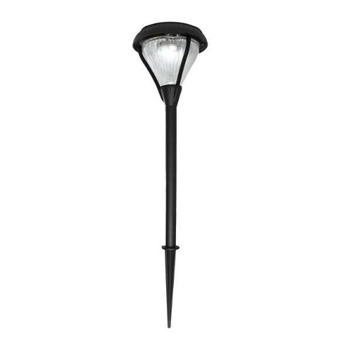 Gama Sonic Dual Color Solar Garden Light, 50 Lumens, Fluted Glass Pack Of 2