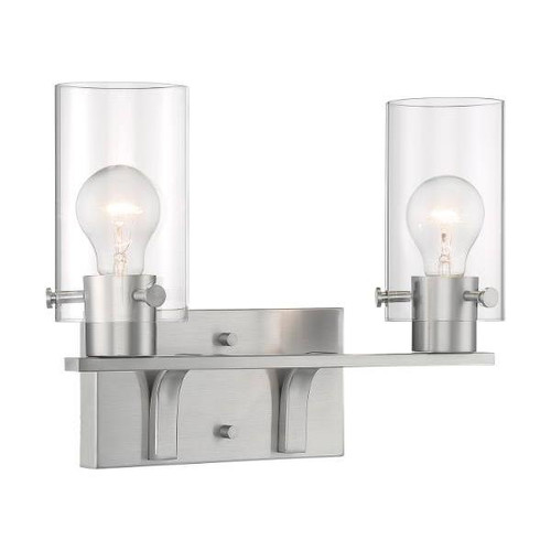 Satco Sommerset 2-Light Bath Vanity Fixture