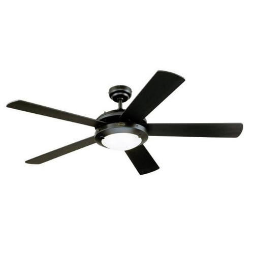 Westinghouse Comet 52 In. 5-Blade LED Ceiling Fan With Light (Matte Black)