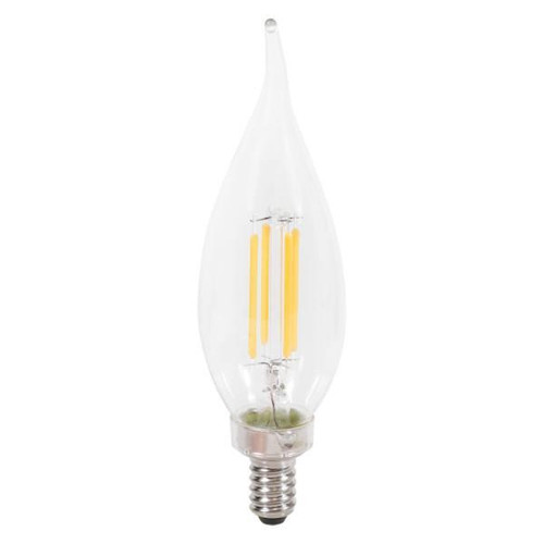 Sylvania Truwave 5.5w B10 Bent Led Decorative Bulb (5000k) (12-Case)