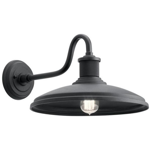 Kichler 49981bkt Allenbury 9 In. Incandescent Outdoor Wall Sconce