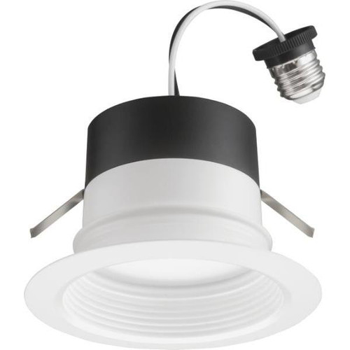 Juno The 4bemw Baffle 4-Inch Round 120 Volts LED Recessed Downlight, Dimmable 4bemw Sww5 90cri M6