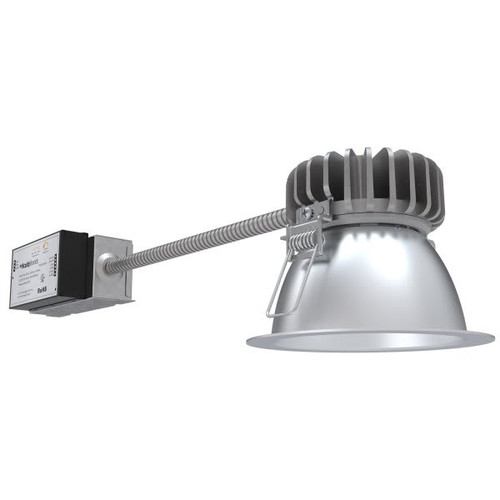 Lithonia Lighting Lbr 4" Led Retrofit Downlight, Adjustable Lumens (1000-2000), Switchable Color Temp (3000-5000k)
