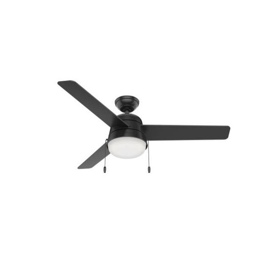 Hunter Aker 52 In. 3-Blade Led Ceiling Fan W/ Light (Matte Black)