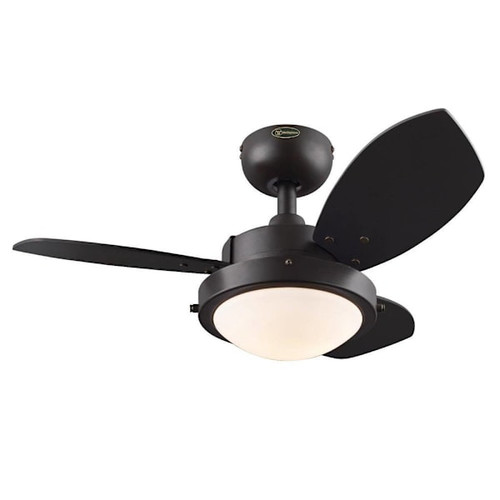 Westinghouse 30 In. 3-Blade LED Ceiling Fan With Light (Espresso)