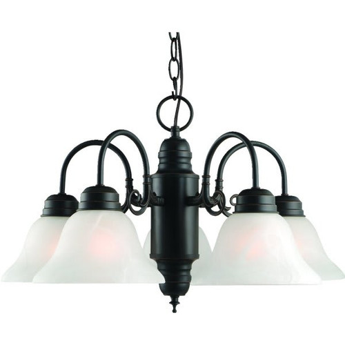 Design House Millbridge 5-Light Indoor Chandelier Oil-Rubbed Bronze