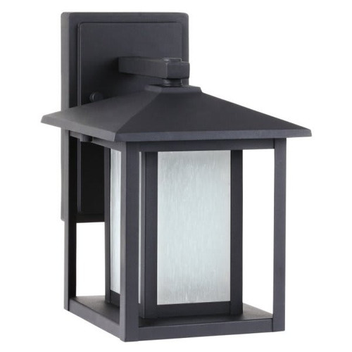Generation Lighting Hunnington 11 In. 1-Light Outdoor Lantern (Black)