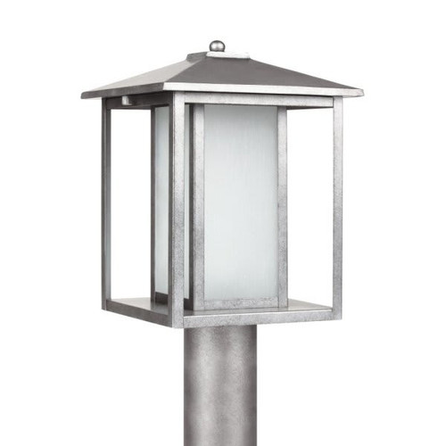 Generation Lighting Hunnington 15 In. 1-Light Outdoor Lantern (Weathered Pewter)