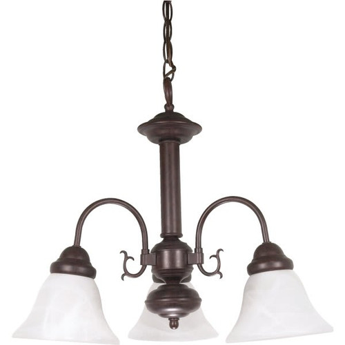 Satco Ballerina 3-Light Indoor Chandelier (Old Bronze)