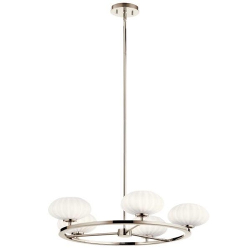 Kichler Pim 5-Light Indoor Chandelier (Polished Nickel)