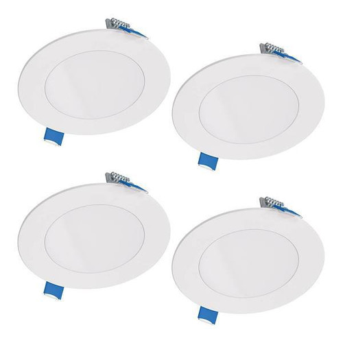 Cooper Lighting 4" Halo Lite 10.1 Watt Led Downlight, Direct Mount, (4-Pack)
