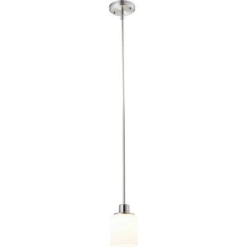 Seasons Aubrey LED Mini Pendant Satin Nickel